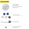 Nuwatt 5/6" LED Flush Mount Ceiling Light, Dimmable Retrofit Disk Recessed Lighting Fixture, 4000K, PK6 NW-R-DSK-6-15W-40K-6P - alternate 6